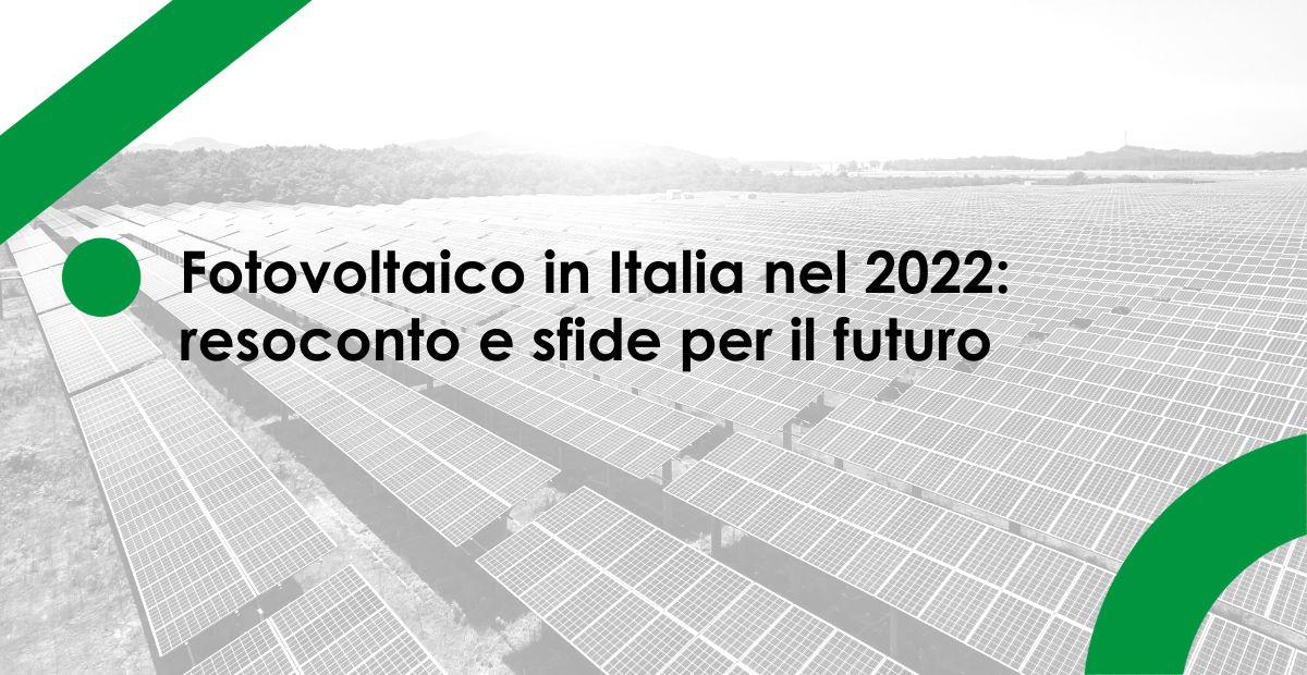 fotovoltaico in italia nel 2022 numeri e futuro GIVA Service